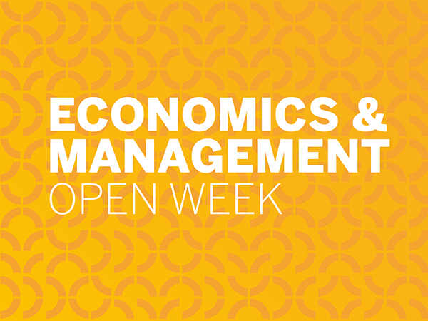 Economics and Management Open Week 20-24 maggio